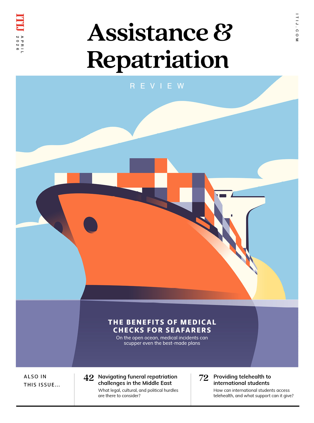 ITIJ 303 April 2026 A&R Review magazine cover