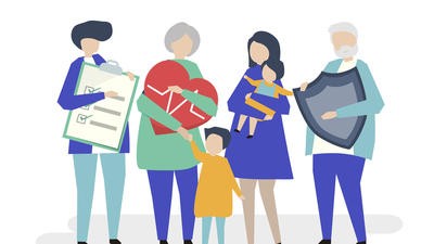 healthy family