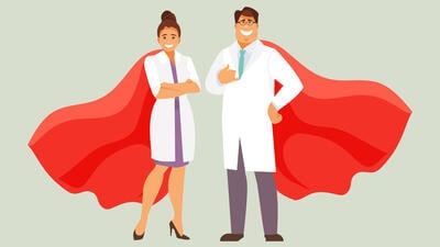 doctors in capes