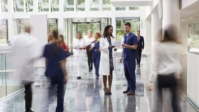 nurses and doctors patient care
