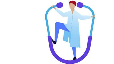 Doctor with stethoscope