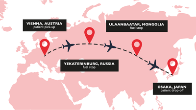 Case study map
