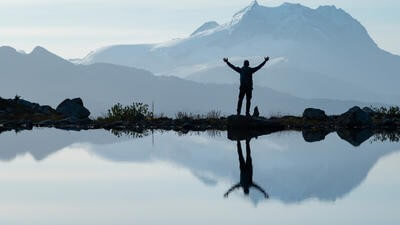 Canadian domestic travel hiker