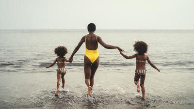 family on holiday