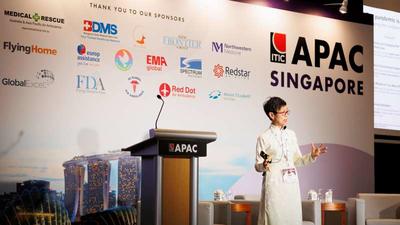 Melisa Teoh speaks at ITIC APAC 2022