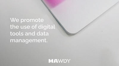 We promote the use of digital tools and data management