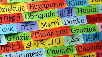Thank you in different languages