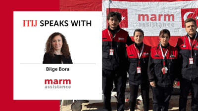 Bilge Bora with marm assistance team