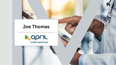 Joe Thomas of APRIL International