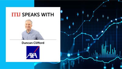 Duncan Clifford headshot, with AXA