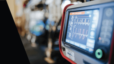 Airlec Air Ambulance life support machine