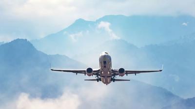 Plane taking off