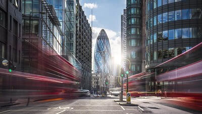Financial district of London