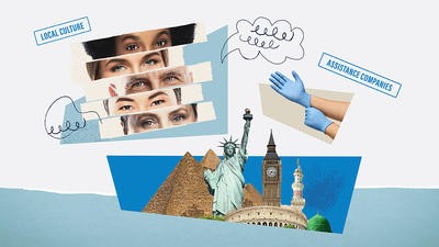 Collage of navigating cultural differences in healthcare