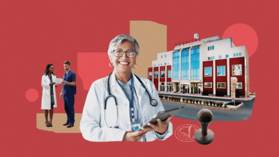 Collage design about hospital accreditation