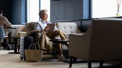 Airport lounge