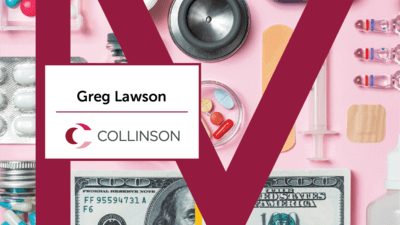 Image of medication and money