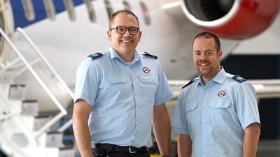 Christian Spangenberg and Miguel Perez Sanchez from EAA