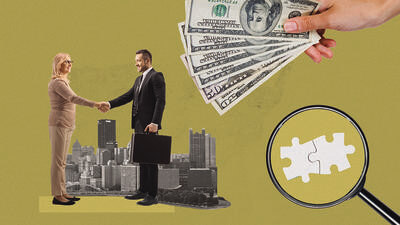 collage about bancassurance