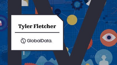 Graphic illustration of AI and data