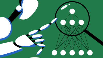 AI sorting through data 