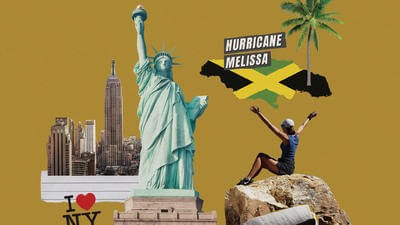 Collage of different destinations that have suffered from recent crises