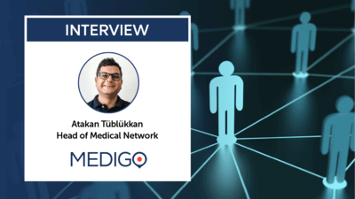 Medigo interview header with Atakan Tüblükkan headshot