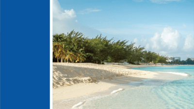 A beach on Cayman islands