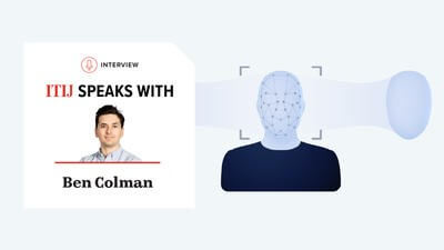 AI Graphic of deepfake tech