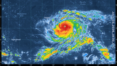 Multiple weather emergencies grip China as Super Typhoon Bavi nears
