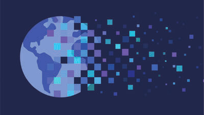illustration of the world
