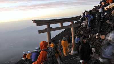 Mount Fuji climbers to face helicopter rescue charges