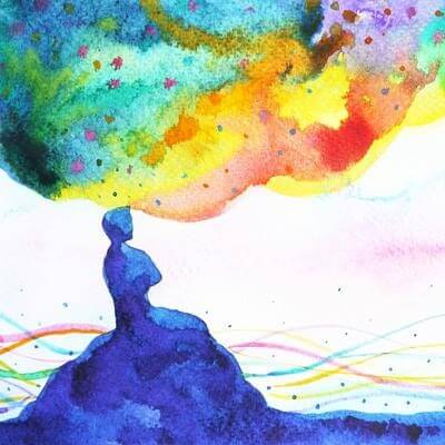 Artist impression of mental health