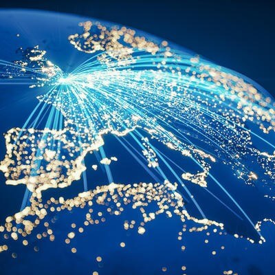 flight patterns europe aircraft