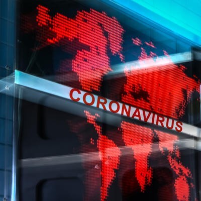 coronavirus digital map alert