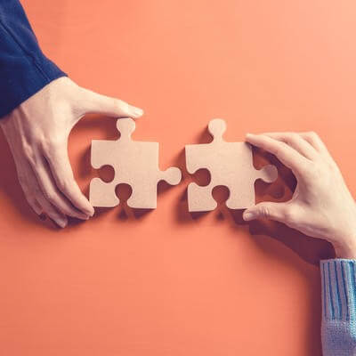 Partnership puzzle pieces