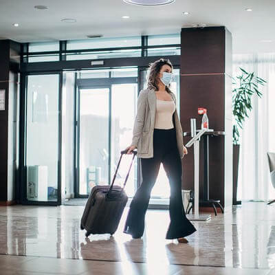 Covid-lodging cover for US travellers