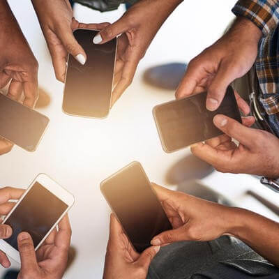 mobile phone covid information