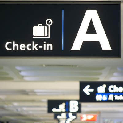 airline check in