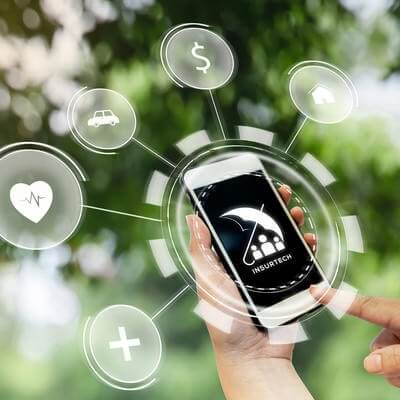 Insurtech phone app platform