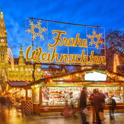 Vienna Austria Christmas market