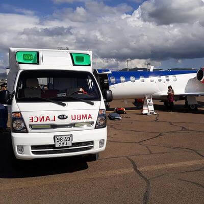 European air ambulance