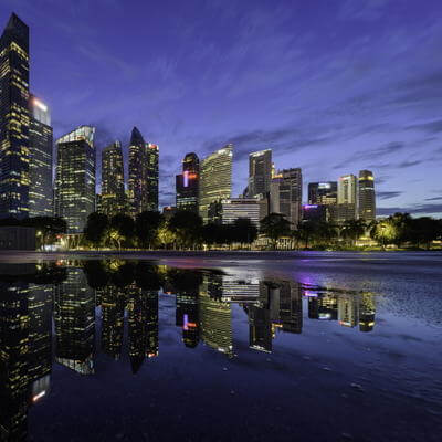 Singapore nighttime