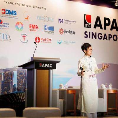 Melisa Teoh speaks at ITIC APAC 2022