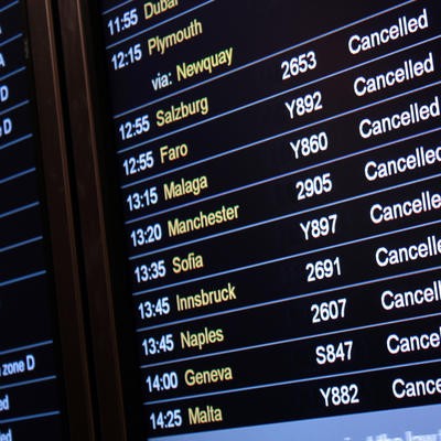 Blink parametric flight disruption