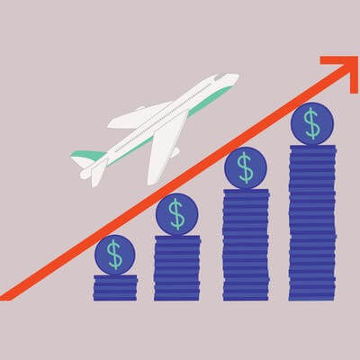 flight cost increase