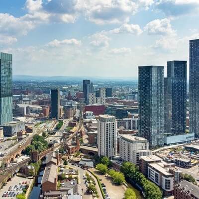 manchester skyline