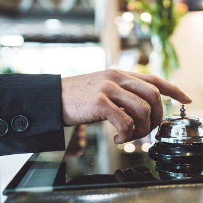 hotel desk bell