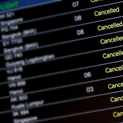 flight cancellation