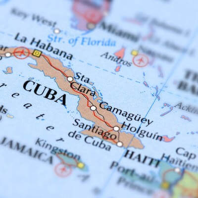cuba map